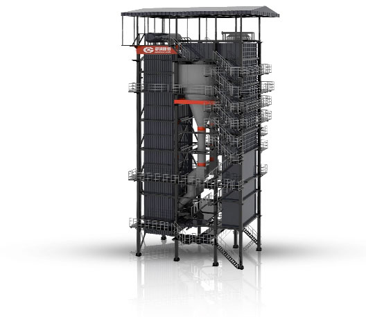 生物質循環(huán)流化床熱水鍋爐