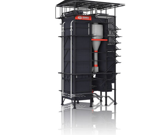 燃煤循環(huán)流化床熱水鍋爐