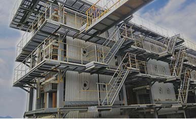 山東天陽3*15噸/時碳素余熱鍋爐項目